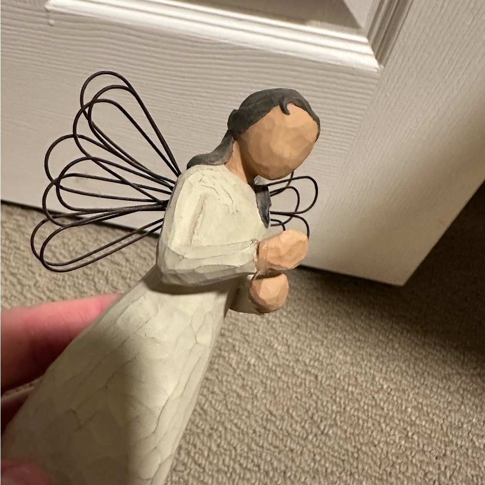 Willow Tree Friendship Figurine with Cream Dress